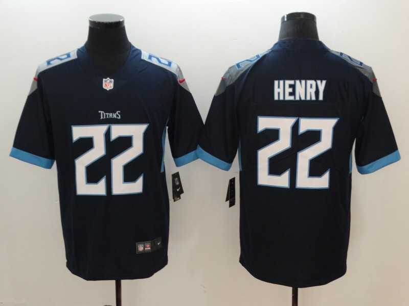 Nike Titans 22 Derrick Henry Navy New 2018 Vapor Untouchable Limited Jersey,We sell and wholesale Nike Titans 22 Derrick Henry Navy New 2018 Vapor Untouchable Limited Jersey on line form chian!